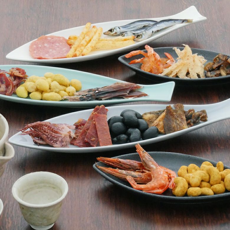 【極美品】屑屋珍味入れ　7点セット　箱無し 送料無料】珍味を極める15品セット | KOBE伍魚福オンラインショップ